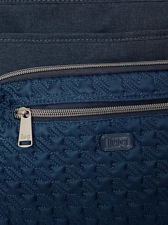 Lug Shimmy Navy Quilted Crossbody Bag - Picture 16 of 16